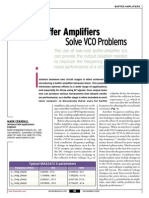 (MWRF0211) Buffer Amplifiers Solve VCO Problems