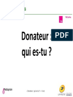 Donateur, qui es-tu ?