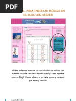 Download TUTORIAL PARA INSERTAR MSICA EN EL BLOG CON DEEZER by Amaya SN17505240 doc pdf