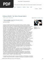 Crítica ao REUNI - Por Sônia Miranda Parte 2