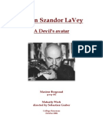 Anton LaVey A Devil S Avatar