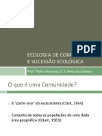 Aula 10 - Comunidades e Sucessao