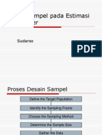 Besar Sampel Untuk Estimasi Parameter