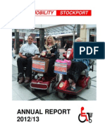 Shopmobility Stockport Annual Report 2012-13