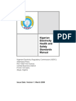 Nigerian Electricity Health and Safety Standards Manual - 08!06!08
