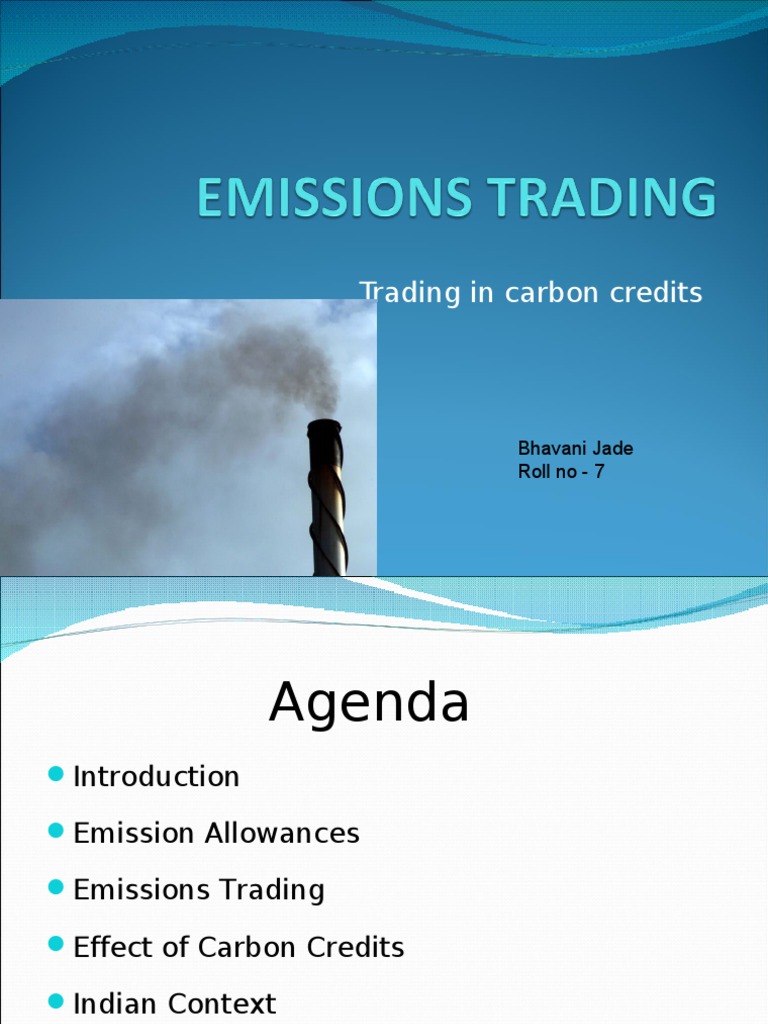 Carbon Credits and Emissions Trading Explained | PDF | Emissions ...