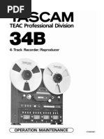 Tascam 34b Manual