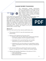 Continuously Variable Transmission