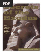 Download Sabbah - Secrets of the Exodus - The Egyptian Origins of the Hebrew People Revolutionary Study on Origins of Monotheism2004 by Gratefulmess SN175102055 doc pdf