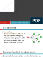 Basic Broadcast Concepts