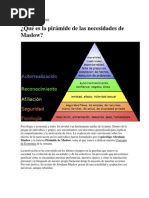 Teoria de Jerarquizacion