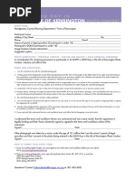 Credit Line Certificate | PDF