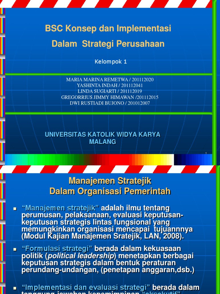 Balanced Scorecard Konsep Dan Implementasi PDF