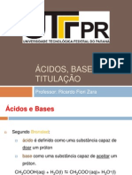 Ácidos e Bases