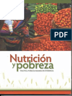 Nutrición y Pobreza en México, 2008