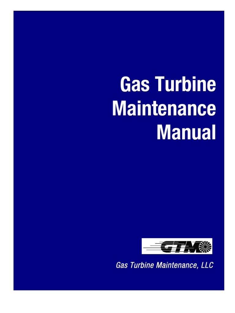Gas turbine maintenance training