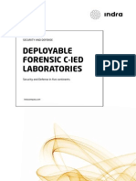 Deployable Forensic C-Ied Laboratories