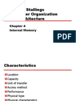 William Stallings Computer Organization and Architecture: Internal Memory