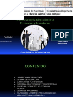 Análisis Sobre La Dirección de La Producción e Inventarios