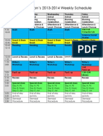 2013-2014 lesson plans one page