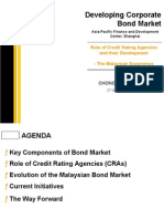 Developing Corporate Bond Market: Role of Credit Rating Agencies and Their Development - The Malaysian Experience