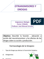 Clase de Drogas y su Acción en el sistema nervioso 3 medio