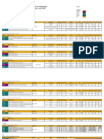 Atualização da agenda do treinamento