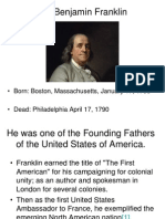 Dr. Benjamin Franklin Report