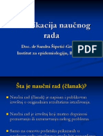 Klasifikacija Naucnog Rada Sandra Sipetic