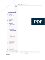 Listă de Partide Politice Franceze