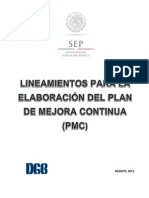 Lineamientos Elaboracion Del PMC