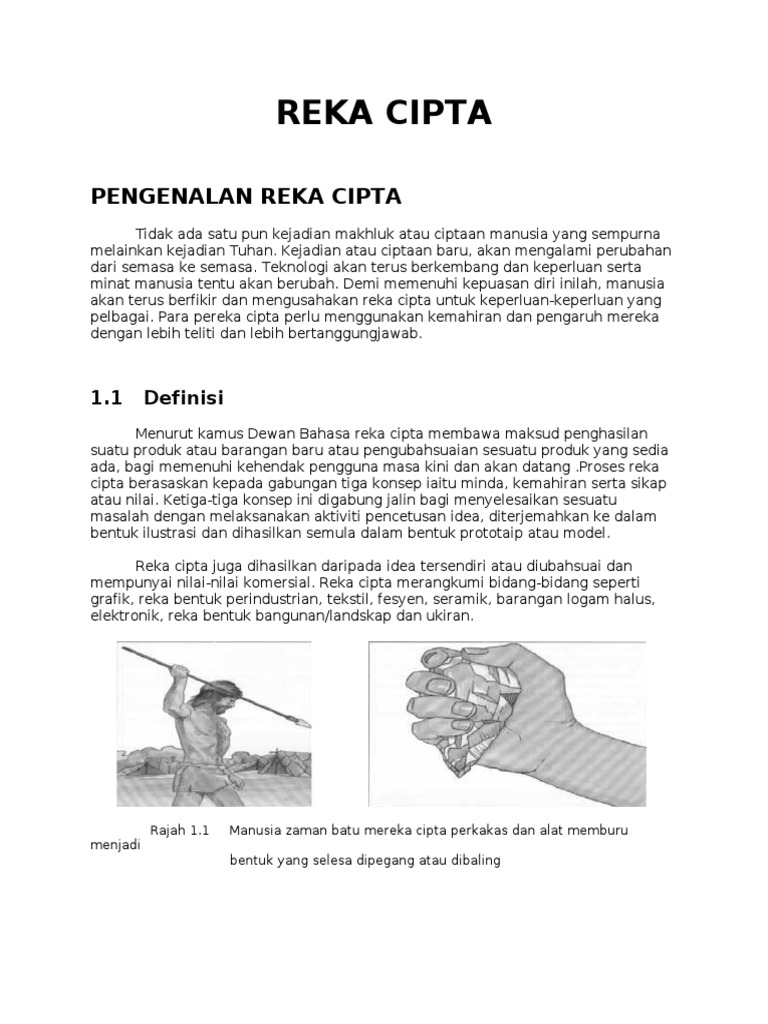 Pengenalan Reka Cipta | PDF