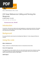 iOS Soap Webservice Calling and Parsing The Response