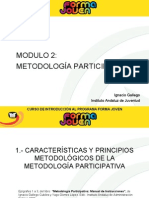 MODULO 2. Metodología Participativa