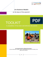 TOOLKIT: A Compilation of Key Tools and Reference Documents To Work With Inclusive Business Models at The Base of The Pyramid
