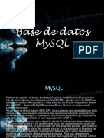 Base de Datos Mysql