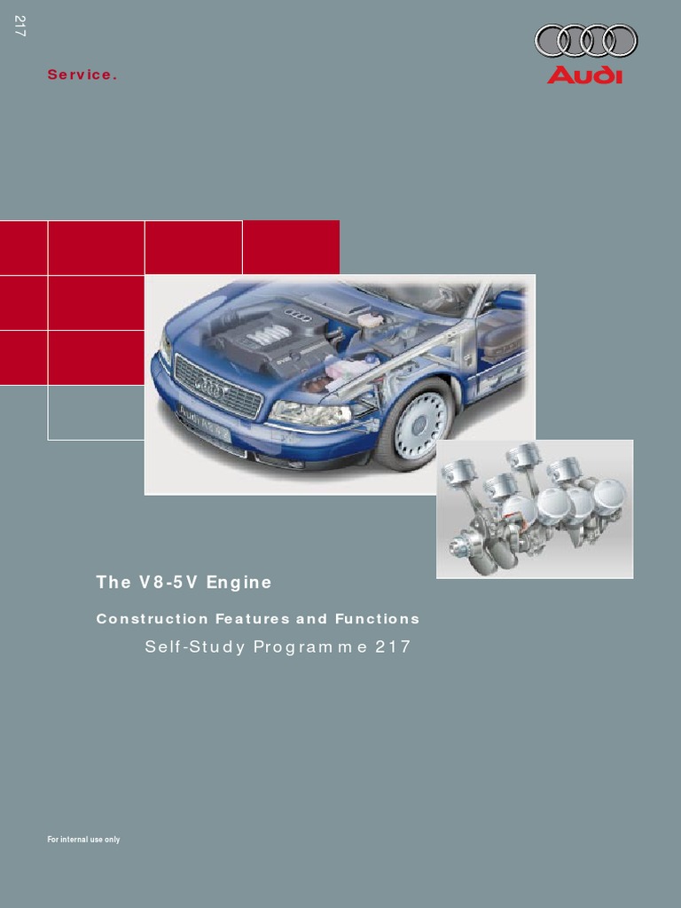 Audi 4.2 V85v Engine Self Study Guide Throttle Internal Combustion