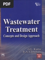 Wastewater Treatment Plant Design Guide | PDF | Membrane | Sewage Treatment