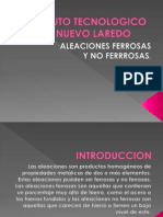 2o Aleaciones Ferrosas y No Ferrosas