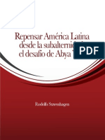 47341159 Repensar America Latina Desde La Subalternidad 2010