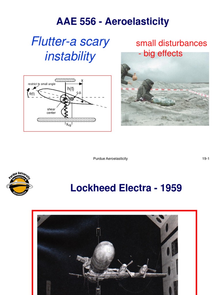 Understanding Flutter Instability | PDF | Lift (Force) | Continuum ...