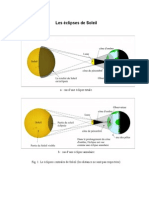 Les Eclipses de Soleil Deux Cas
