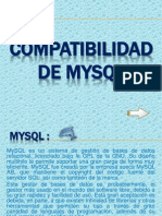 Compatibilidad de Mysql