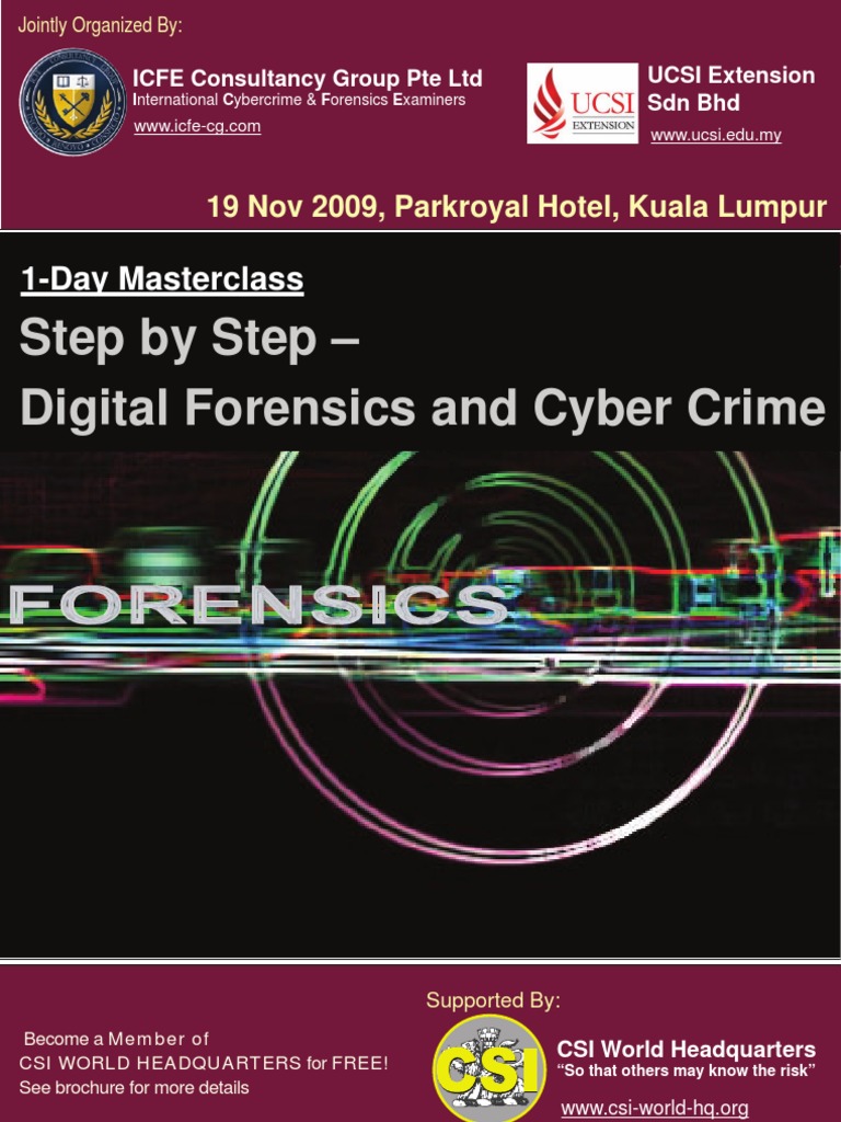 Digital Forensics Masterclass Overview | PDF | Computer Forensics ...