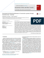 Increasing the Thermal Performance of Convective Systems Through Boundary Layer Shaving