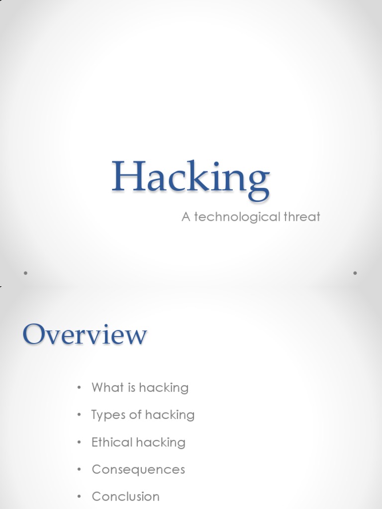 Hacking: Types and Consequences | PDF
