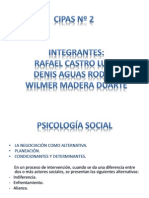 Psicología Social (La Negociación)