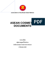 Asean Cosmetic Document