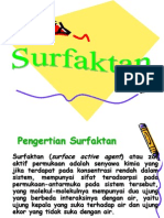 Pengertian Surfaktan