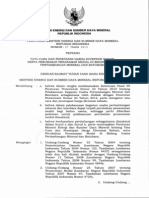 Peraturan Menteri ESDM No. 27 Tahun 2013